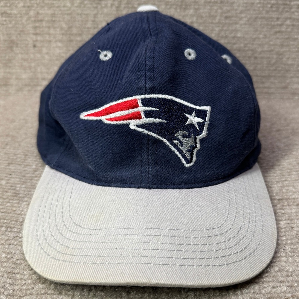 New England Patriots‎ GCC Cap Kids Youth Navy Blue Grey Adjustable NFL Hat